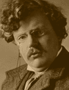 Gilbert K Chesterton